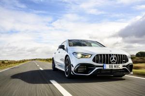 Mercedes-AMG CLA45 S 4Matic+ Aerodynamic Package 2020 года  (UK)